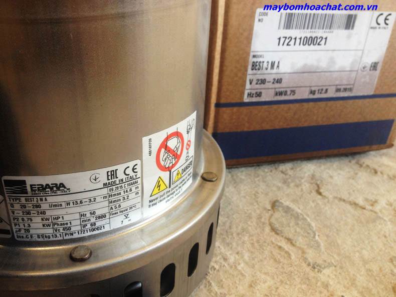 M&aacute;y Bơm Ebara BEST Series