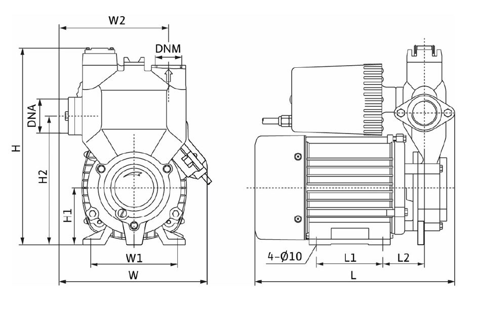 M&aacute;y bơm tăng &aacute;p điện tử Wilo-PW BOOST INITIAL 250EA 5